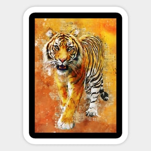 Tiger Sticker